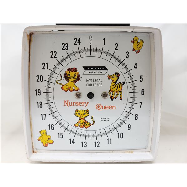 Vintage Nursery Queen Baby Scale