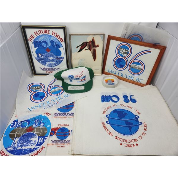 Vintage Vancouver Expo 86 Collectible Lot