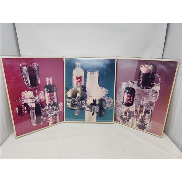 Vintage Pop Shop Advertising Framed Posters