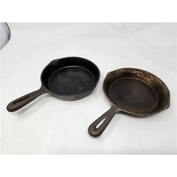 Vintage Cast Iron 6" Pans