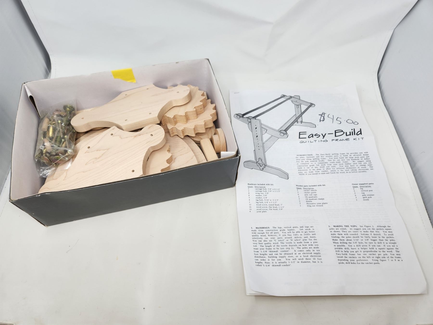 Easy Build Quilting Frame Kit