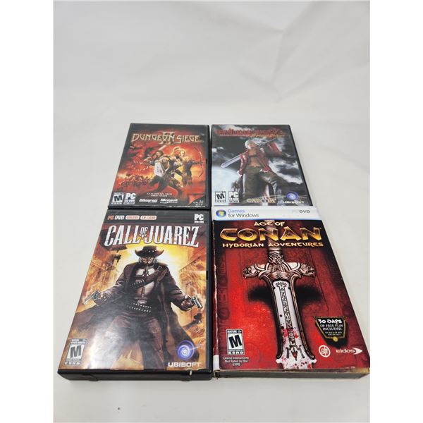Vintage Computer Game Lot