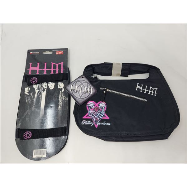 New HIM CD Visor Holder and Purse