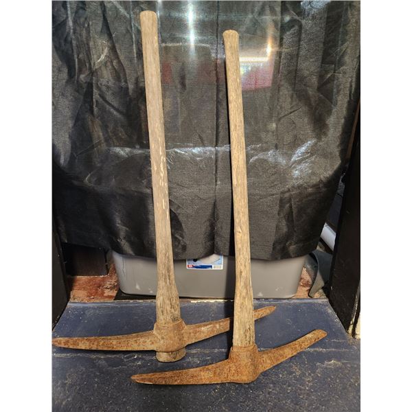 Antique Pick Axe Lot