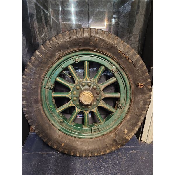 Antique Wooden Spoked Wheel From a 1933 Cadillac DE Lasse