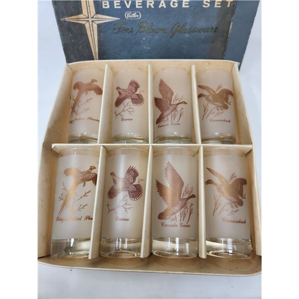 Vintage Fine Blown Glassware Set