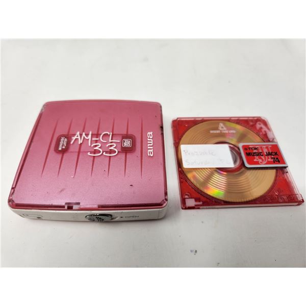 Aiwa Potable Mini Disc Player