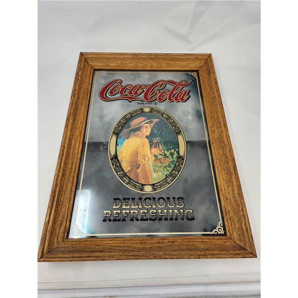 Vintage Coca-Cola Advertising Mirror