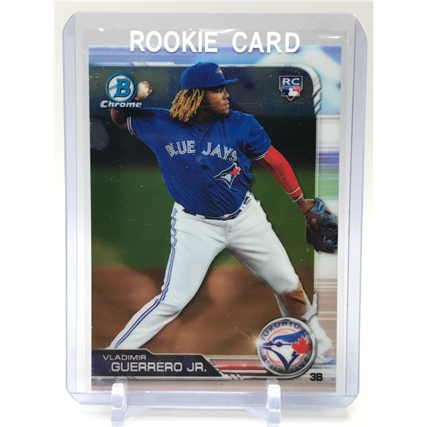 2019 BOWMAN CHROME VLADIMIR GUERRERO JR. ROOKIE CARD