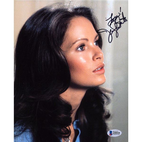 CHARLIE'S ANGELS JACLYN SMITH AUTOGRAPHED 8X10 PHOTO BECKETT COA