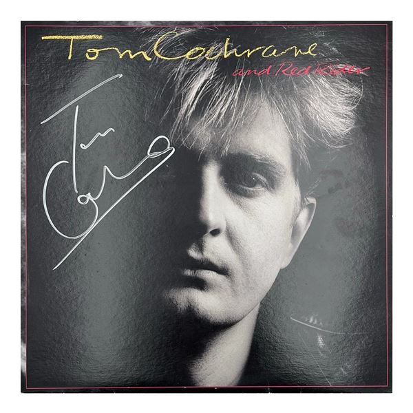 Tom Cochrane Signed Vinyl Record (Frozen Pond COA)