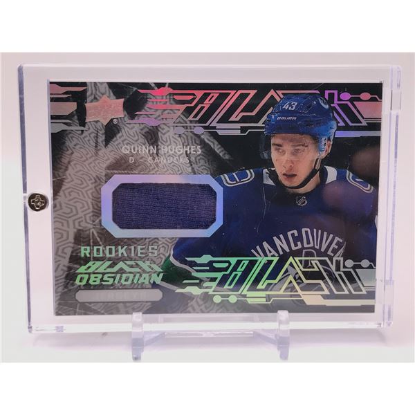 2019-20 UPPER DECK BLACK OBSIDIAN ROOKIE PATCH