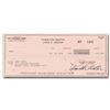 Image 1 : Charlton Heston (deceased) Autographed Cheque