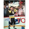 Image 1 : MARIO LEMIUEX AUTOGRPAHED 8X10 PHOTO GCG AUTHENTICEATED