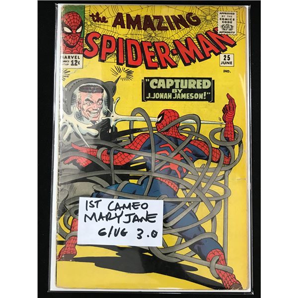 MARVEL COMICS THE AMAZING SPIDER-MAN NO.25 (1ST CAMEO MARY JANE)