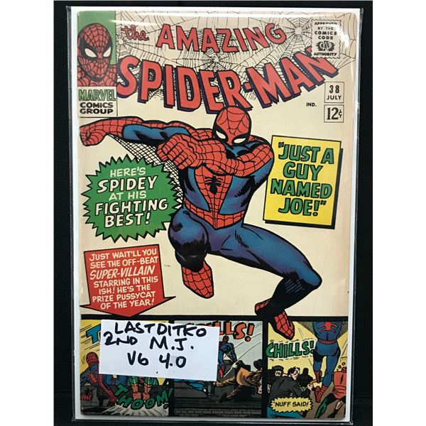 MARVEL COMICS THE AMAZING SPIDER-MAN NO.38