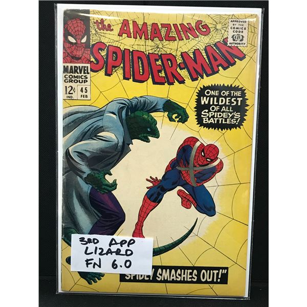 MARVEL COMICS THE AMAZING SPIDER-MAN NO.45