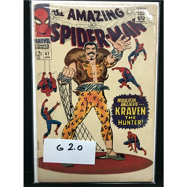 MARVEL COMICS THE AMAZING SPIDER-MAN NO.47