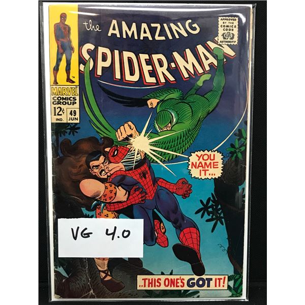 MARVEL COMICS THE AMAZING SPIDER-MAN NO.49