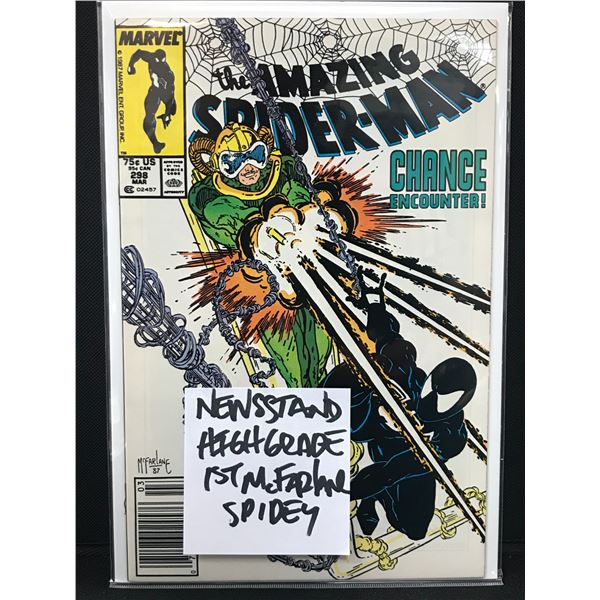 MARVEL COMICS THE AMAZING SPIDER-MAN NO.298 (1ST MACFARLANE SPIDEY NEWSTAND)