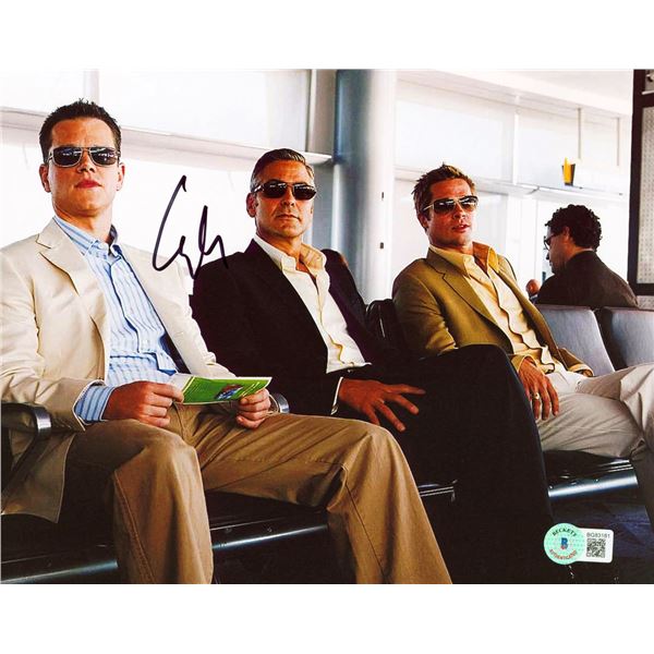 George Clooney Ocean's 11 Authentic Signed 8x10 Photo Autographed BECKETT