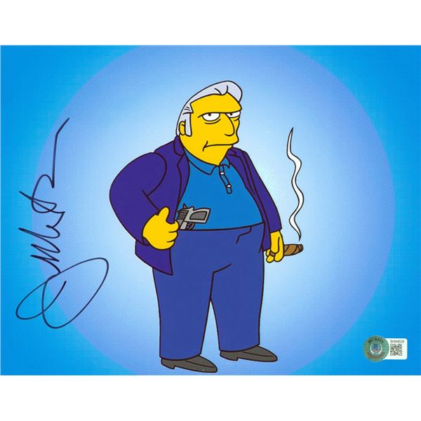 JOE MANTEGNA SIGNED AUTHENTIC 'THE SIMPSONS' FAT TONY 8X10 PHOTO BECKETT