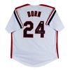 Image 1 : Corbin Bernsen Major League "Dorn" Signed White Pro Style Jersey BECKETT