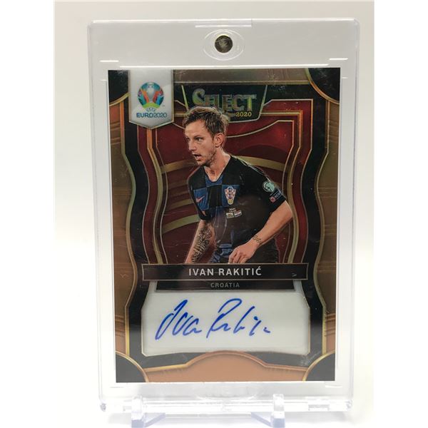 2020 PANINI SELECT NO.SI-IR IVAN RAKITIC EURO 2020 AUTO 22/49