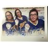 Image 1 : Hanson Brothers Slapshot Movie Signed Autographed 8x10 Photo AUTO JSA COA