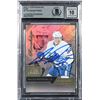 Image 1 : AUSTON MATTHEWS SIGNED 2016-17 FLEER SHOWCASE ROOKIE CARD (BECKETT 10 AUTO)