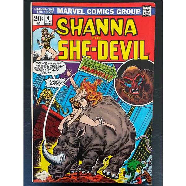 MARVEL COMICS SHANNA THE SHE DEVIL NO.4