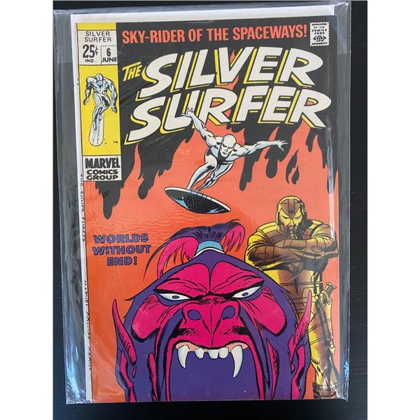 MARVEL COMICS THE SILVER SURFER NO.6