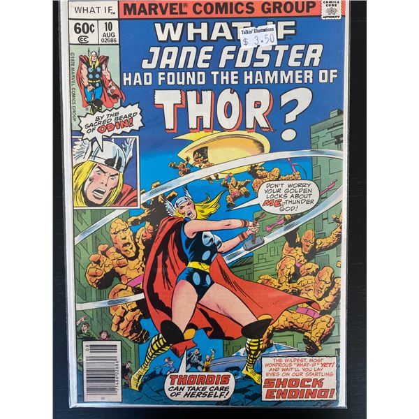 MARVEL COMICS WHAT IF NO.10 (1ST JANE FOSTER AS THOR)