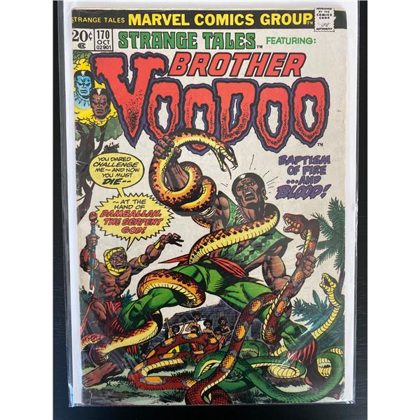 MARVEL COMICS STRANGE TALES FEATURING BROTHER VOODOO NO.170