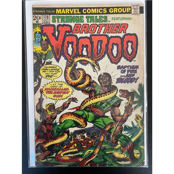 MARVEL COMICS STRANGE TALES FEATURING BROTHER VOODOO NO.170