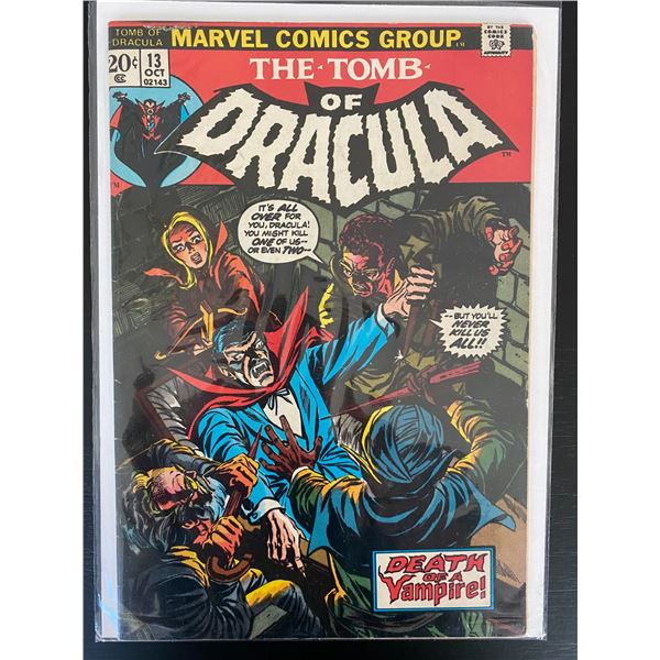 MARVEL COMICS TOMB OF DRACULA NO.13