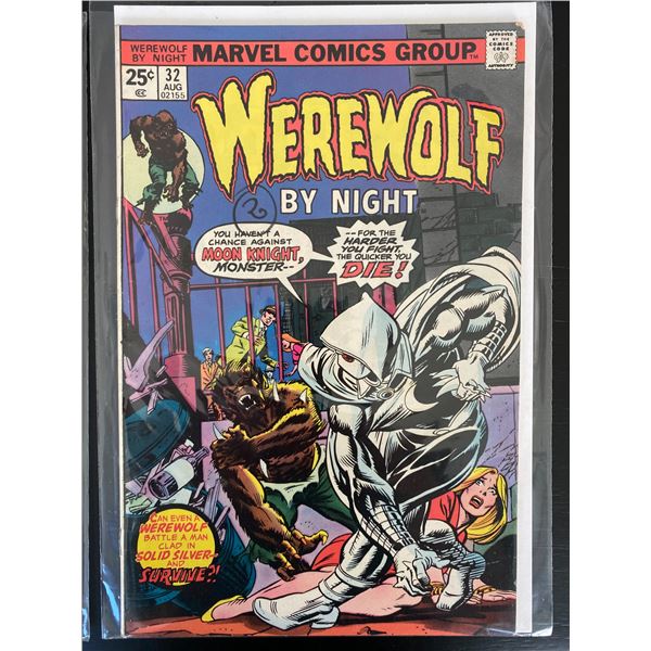 MARVEL COMICS WEREWOLF BY NIGHT NO.32 (1ST APPEARANCE MOON KNIGHT)