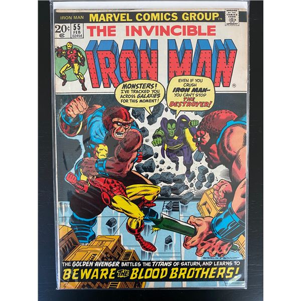 MARVEL COMCIS THE INVINCIBLE IRON MAN NO.55