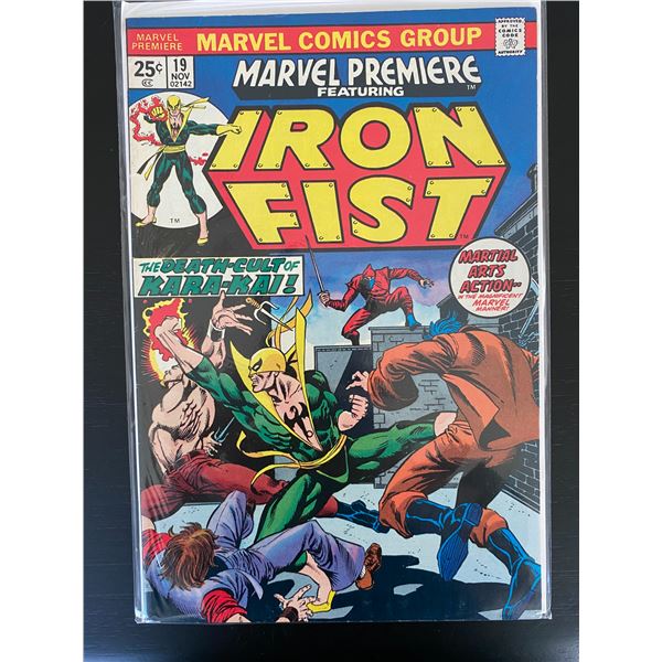 MARVEL COMCIS MARVEL PREMIERE FEATURING IRON FIST NO.50