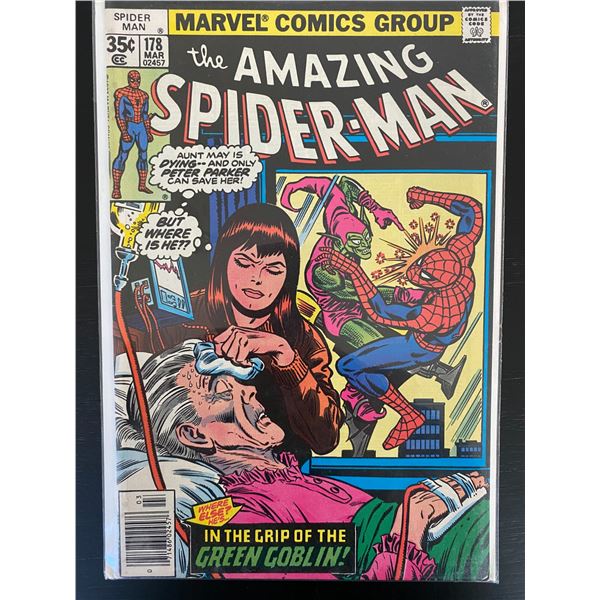 MARVEL COMICS THE AMAZING SPIDER-MAN NO.178