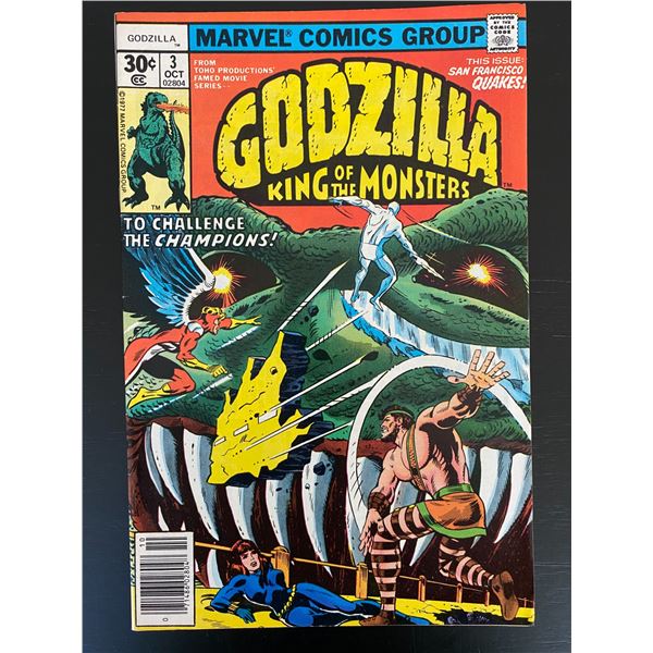 MARVEL COMICS GOZILLA KING OF THE MONSTERS NO.3