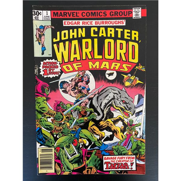 MARVEL COMICS JOHN CARTER WARLORD OF MARS NO.1