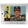 Image 1 : 1960 TOPPS LOU BURDETTE NO. 70