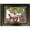 Image 1 : ROB GRONKOWSKI SIGNED AND CUSTOM FRAMED 8 X 10 (RA COA)