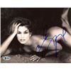 Image 1 : CINDY CRAWFORD SIGNED 8 X 10 (BECKETT COA)