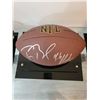 Image 3 : TOM BRADY AND ROB GRONKOWSKI DUAL SIGNED FOOTBALL IN DISPLAY CASE (E.A.S COA)