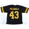 Image 1 : PITTSBURGH STEELERS TROY POLAMALU AUTOGRAPHED JERSEY (BECKETT)