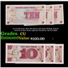 Image 1 : 3x Consecutive 1972 6th Series 2nd Issue British Armed Forces 10 New Pence Special Vouchers, All CU!