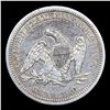 Image 3 : 1842-o Large Date Seated Liberty Quarter 25c Graded vf35 By SEGS