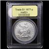 Image 4 : ***Auction Highlight*** 1877-p Trade Dollar $1 Graded Select Unc BY USCG (fc)